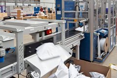 Axiom's system automatically sorts products by delivery type at Unipart Technology Logistics
