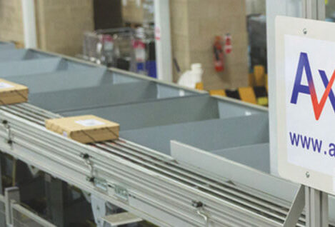 Axiom pop-up roller sorter at Superdrug distribution centre