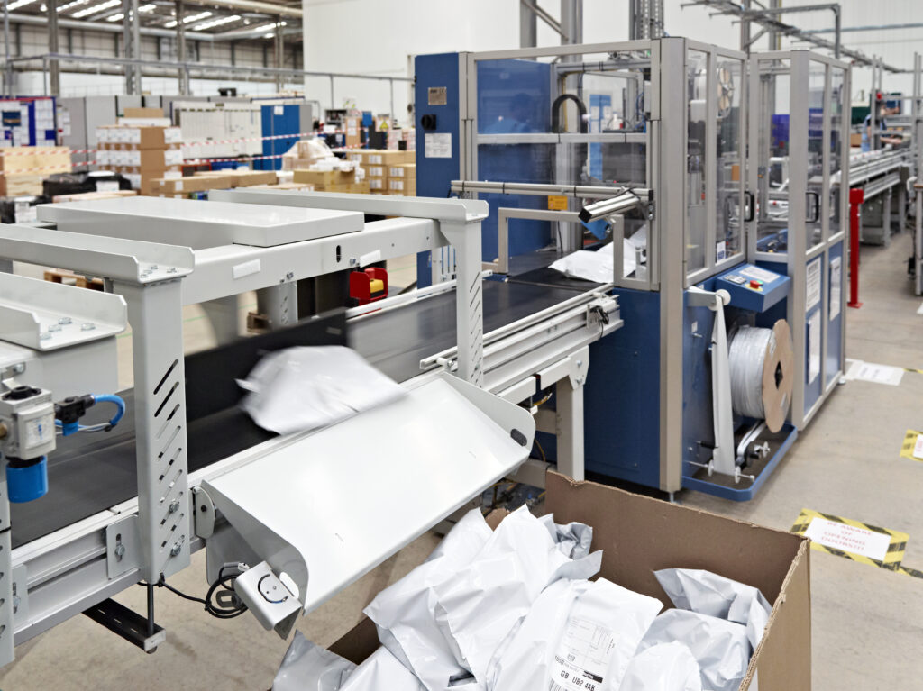 Axiom GB Ltd is the only UK designer & manufacturer of sortation systems. An Automated Pusher Sorter is good for bagged products at lower volumes. Let’s talk…. We’d love to help you solve your materials handling challenges. www.axiomgb.com sales@axiomgb.com +44(0)1827 61212