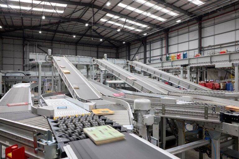 Axiom GB conveyors and SWS sorter