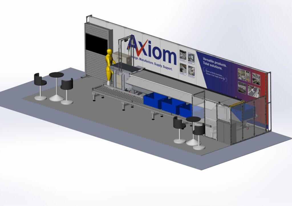 Axiom GB Ltd Stand 450 at IntraLogisteX 2025, NEC Birmingham, 25th & 26th March 2025 www.axiomgb.com sales@axiomgb.com +44(0)1827 61212